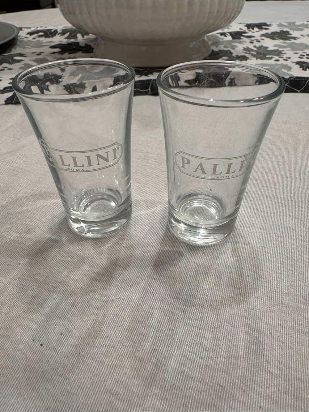 Pallini shot glasses- Set of 2